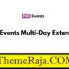 FooEvents Multi-Day Extension GPL Plugin