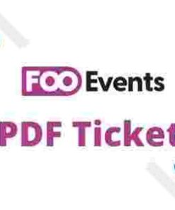 FooEvents PDF Tickets Extension
