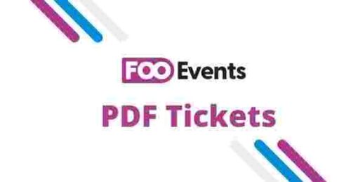 FooEvents PDF Tickets Extension