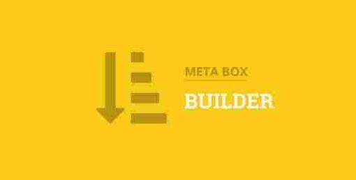 Meta Box Builder Addon GPL Download – WordPress Plugin