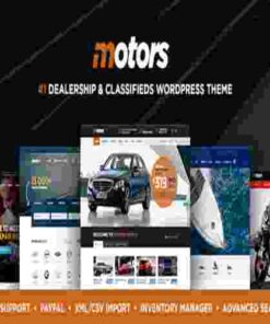 Motors Car Dealership, Listing Classified Ads WordPress Theme