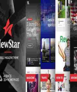 NewStar Magazine & News WordPress Theme