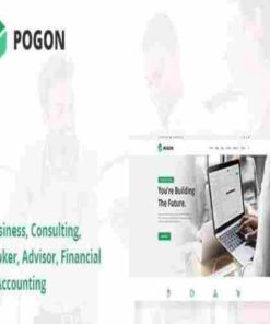 Pogon Business and Finance Corporate WordPress Theme
