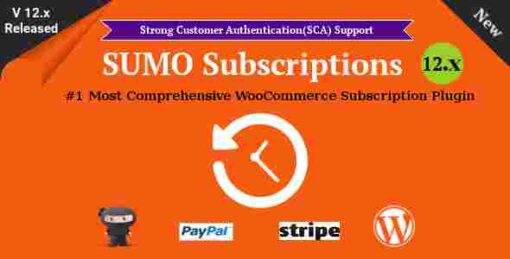 SUMO Subscriptions GPL Pro Plugin – WooCommerce Subscription System