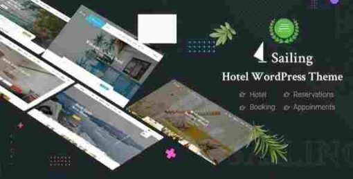 Sailing Hotel WordPress Theme – GPL Pro