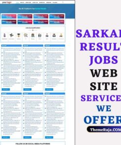 Sarkari Result Job Jaisi Website Customization