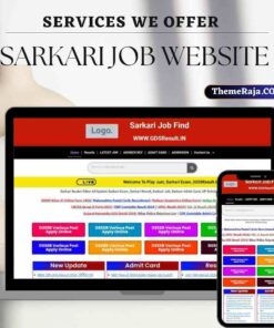 Sarkari Result Website Customization