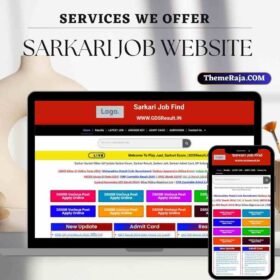 Sarkari Result Website Customization