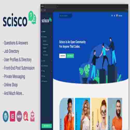 Scisco Questions and Answers WordPress Theme – GPL WP Themes 3 Scisco Questions and Answers WordPress Theme