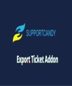 SupportCandy Export Ticket Addon GPL Plugin