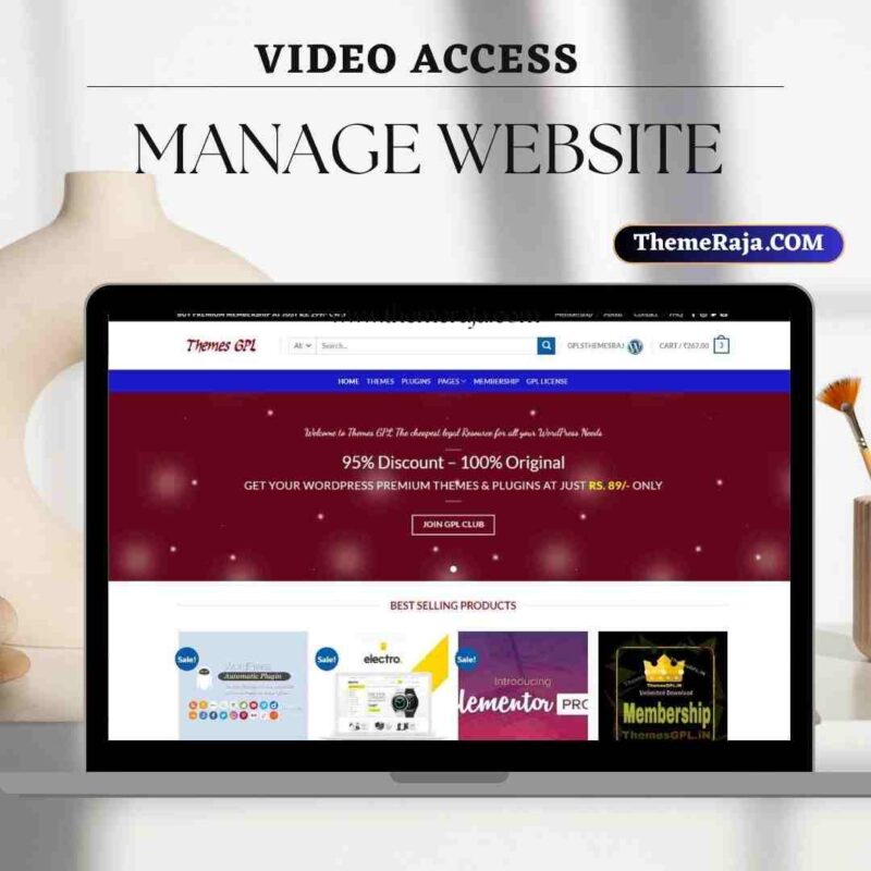 Digital Product Website 2 themes gpl