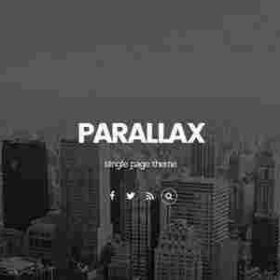 Themify Parallax WordPress Theme GPL