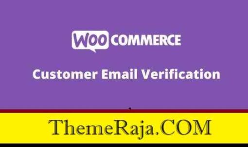 WooCommerce Customer Email Verification GPL Extension
