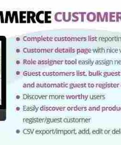 WooCommerce Customers Manager GPL Plugin