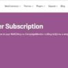 WooCommerce Newsletter Subscription GPL Pro Plugin