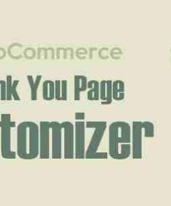WooCommerce Thank You Page Customizer GPL Pro Plugin