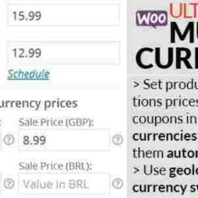 WooCommerce Ultimate Multi Currency Suite GPL Plugin