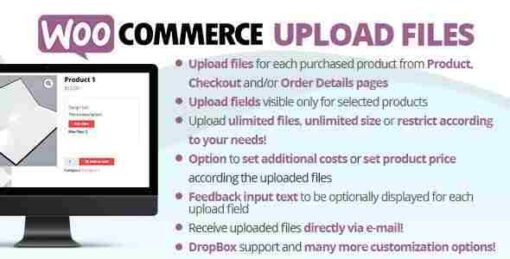 WooCommerce Upload Files GPL Pro Plugin