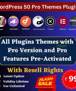 WordPress​ 50 Pro Plugins​ Themes Bundle