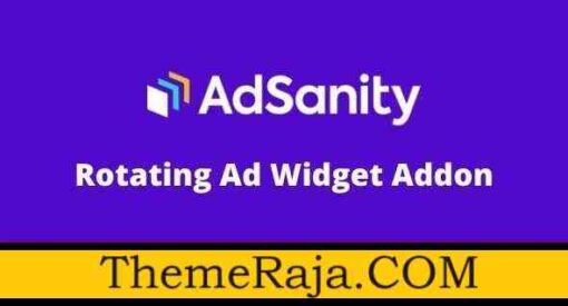 AdSanity Rotating Ad Widget Addon GPL Plugin