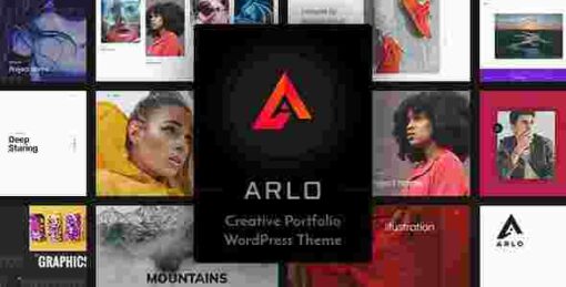 Arlo Theme GPL – Portfolio WordPress Website Theme