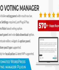 BWL Pro Voting Manager GPL Plugin