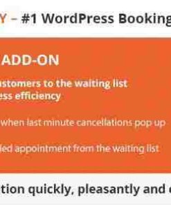 Bookly Waiting List Addon GPL Plugin