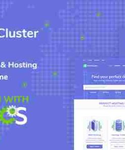 HostCluster Theme GPL WHMCS Server & Hosting WP Theme