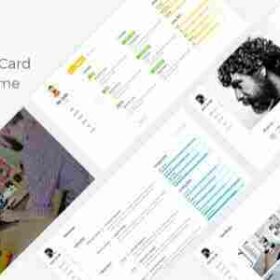 Kerge Theme GPL – Resume CV Portfolio WordPress Theme