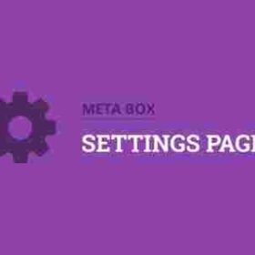 Meta Box Settings Page Addon GPL Plugin