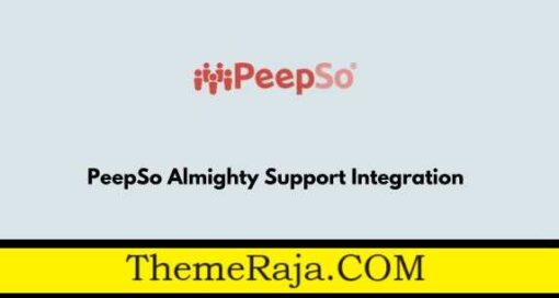 PeepSo Almighty Support Integration GPL Plugin