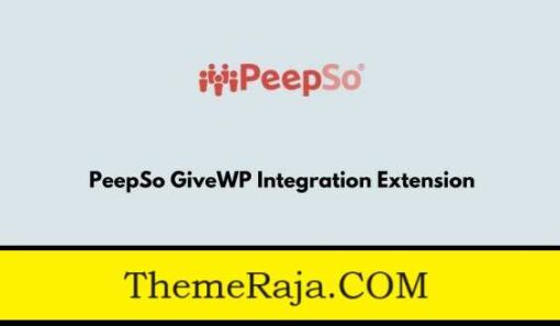 PeepSo GiveWP Integration GPL Plugin
