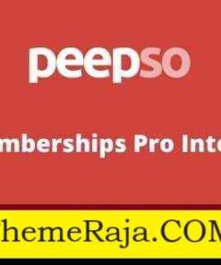 PeepSo Paid Memberships Pro Integration GPL Plugin