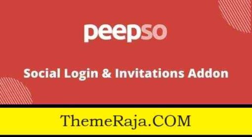 PeepSo Social Login & Invitations Addon GPL Plugin