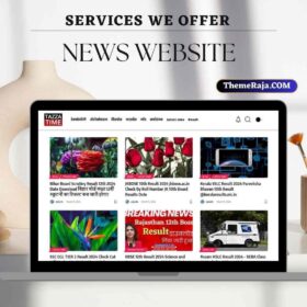 Taaza Time News Website Customization | TaazaTime News Website Banaye