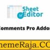 WP Sheet Editor Comments Pro Addon GPL Plugin 1 WP Sheet Editor Comments Pro Addon GPL Plugin