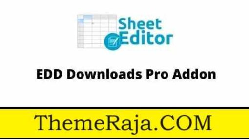 WP Sheet Editor EDD Downloads Pro Addon