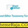 WP Sheet Editor Taxonomy Terms Pro GPL Plugin