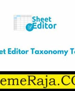 WP Sheet Editor Taxonomy Terms Pro GPL Plugin