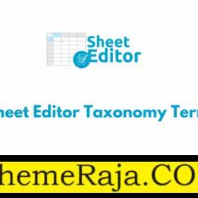 WP Sheet Editor Taxonomy Terms Pro GPL Plugin