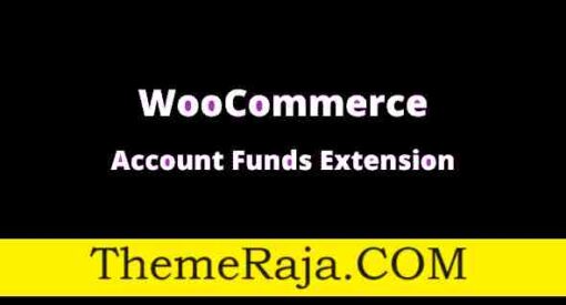 WooCommerce Account Funds Extension GPL Plugin