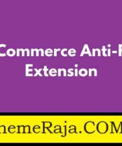 WooCommerce Anti-Fraud Extension