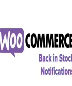 WooCommerce Back In Stock Notifications Extension GPL Plugin