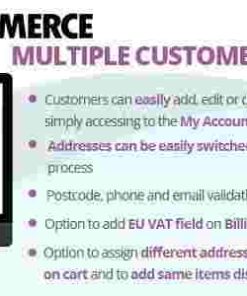 WooCommerce Multiple Customer Addresses GPL Plugin