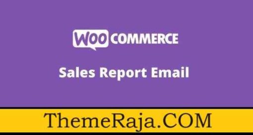 WooCommerce Sales Report Email GPL Plugin