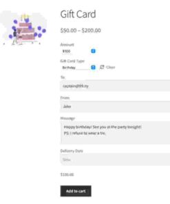 Woocommerce Gift Cards Extension GPL Plugin