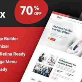 Bizix Theme GPL Corporate & Business WordPress Website