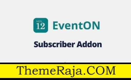 EventOn Subscriber Addon GPL Plugin