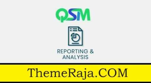 QSM Reporting And Analysis Addon
