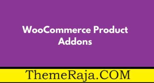 WooCommerce Product Addons GPL Plugin